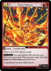 Fiery Warcry - 104 / English / Near Mint - Picture 1 of 1