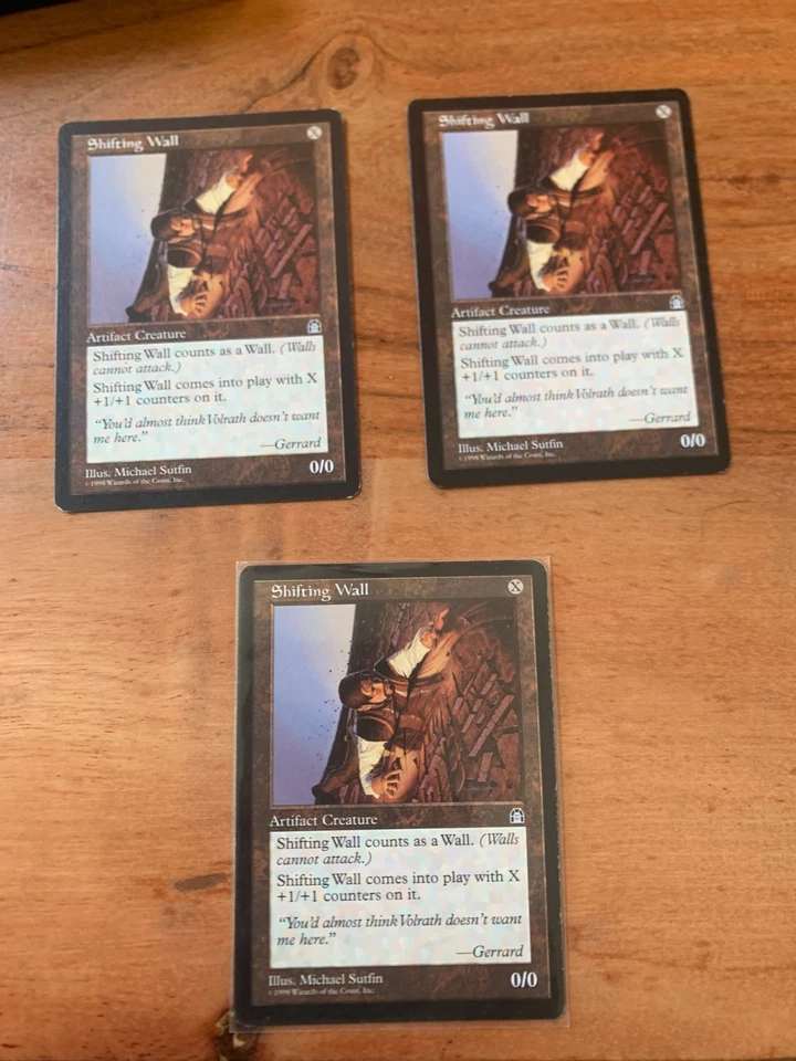 x1 MTG Shifting Wall LP Stronghold Magic the Gathering MTG - Image 1 of 1
