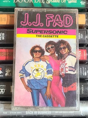 J.J. Fad Supersonic Cassette Tape Rap Hip Hop Dr. Dre DJ Yella  - Image 1 of 4
