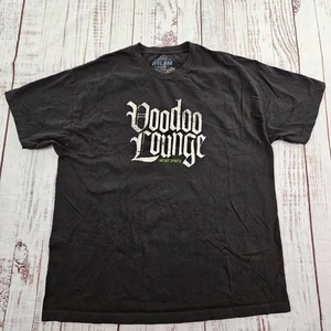 Voodoo Lounge We Got Spirits Dive Bar Black Short Sleeve Cotton T-Shirt Men's XL - Picture 1 of 7