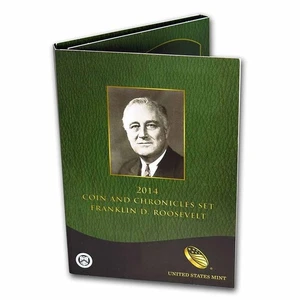 2014 Franklin D. Roosevelt Coin & Chronicles Set OGP / COA - Bild 1 von 4