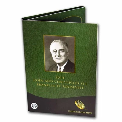 2014 Franklin D. Roosevelt Coin & Chronicles Set OGP / COA - Image 1 of 4