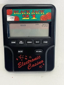 Black Jack 21 Radio Electrónica de Mano Shack Juego Tandy Usado y Funcionando - Imagen 1 de 2