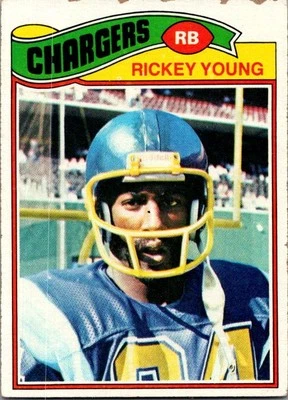 1977 Topps #384 Rickey Young - Image 1 of 2