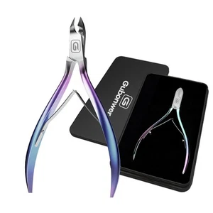 Cuticle Trimmer 3/4 Jaw Extremely Sharp Cuticle Nippers Scissors Stainless St... - Picture 1 of 8