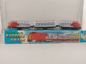 Tour en tren expreso de cuerda de tres vagones Bai Bao vintage años 70 - Imagen 1 de 7