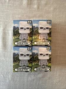 CUATRO 2025 McDonald's Minecraft Película Happy Meal Juguete #4 Esqueleto Nuevo En Caja - Imagen 1 de 6