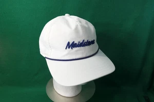 MAIDSTONE Club golf hat GREYSON snap-back OSFA adjustable white - Picture 1 of 8