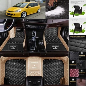 For Honda Fit Car Floor Mats Custom Waterproof All Weather Cargo Liner Carpet - Imagen 1 de 28