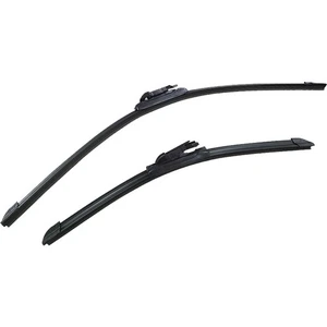 Pair Silicone Front Windshield Wiper Blades Fit Toyota Tundra 2007-2021 - Picture 1 of 7