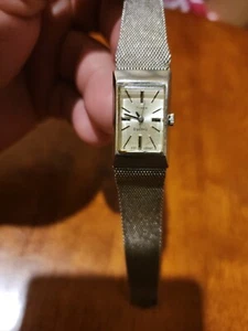 rare 1/2" 10k Gold-Filled Mira-Flex US 1960s Timex Electric Vintage Watch& Band  - Bild 1 von 13