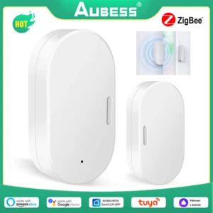 Tuya ZigBee Smart Door Window Sensor Detector App Remote Control Home Security - Picture 1 of 10