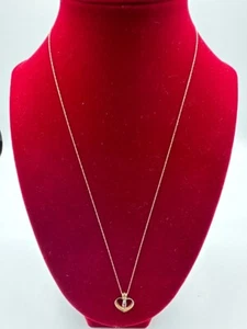 10K Yellow Gold 20.5" Necklace with Heart Pendant, 1.7g (TDY025247) - Picture 1 of 6