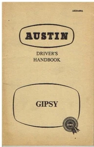 AUSTIN GIPSY SERIES I & II 4x4 SWB LWB ORIGINAL 1960 OWNERS INSTRUCTION MANUAL - Picture 1 of 1