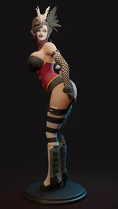 Kit/busto de prueba de artista de ciencia ficción de la Comisión para figura temática postapocalíptica Mad Moxxi - Imagen 1 de 4