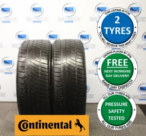 X2 PW 225/50R18 225 50 18 CONTINENTAL CONTI 99V M+S XL RUN FLAT TYRES*5MM(275MA) - Picture 1 of 15