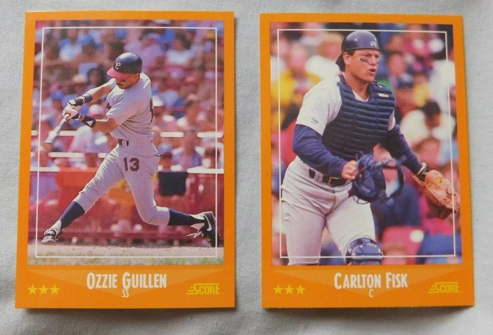 1988 Score Chicago White Sox Baseball Card Pick one - Image 1 of 1