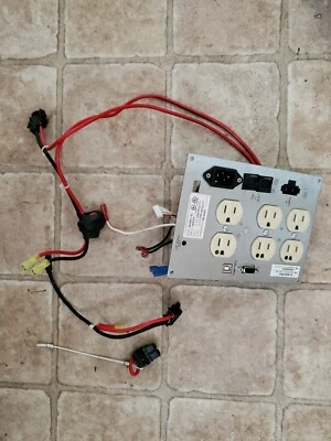 Powervar Power Supply UPS ABCE600 rear IO ports plate 54060-81r USB socket comm - Image 1 of 4