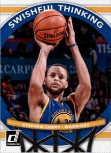 2017-18 Donruss Swishful Thinking #7 Stephen Curry - NM-MT - Picture 1 of 2