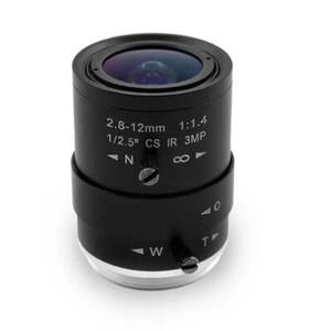 3 million monitor industrial camera lens CS interface 2.8-12mm1/2.7 in FA lens  - Picture 1 of 4