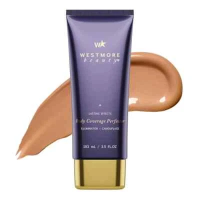 Westmore Beauty Body Coverage Perfector – Golden Radiance 3.5 oz Body Makeup