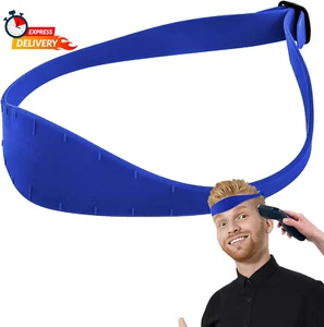 Modello di Rasatura Scollatura e Guida Tagliacapelli, Fascia Taglio Capelli Curvo in Silicone - Foto 1 di 12