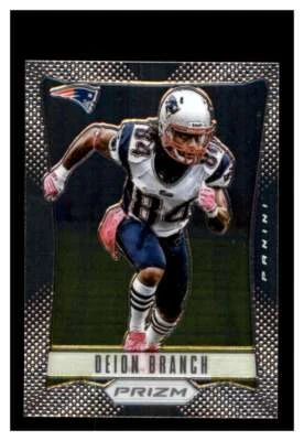 2012 Panini Prizm #113 Deion Branch New England Patriots MINT - Image 1 of 2