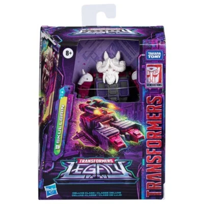Transformers Generation Legacy Deluxe Skullgrin Hasbro 14CM Action Figura Robot - Imagen 1 de 4