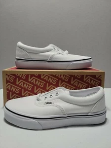 VANS Era True White Athletic Sneakers Youth Size 3.5 New In Box - Picture 1 of 9