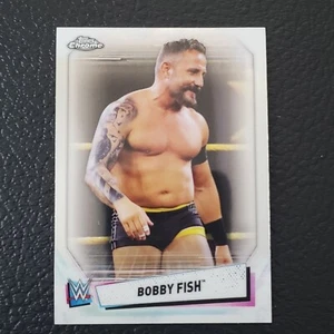 2021 TOPPS CHROME WWE WRESTLING - BOBBY FISH #75 - Picture 1 of 6