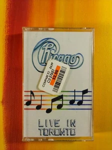 Chicago Live in Toronto Rock Album Cassette Tape - Picture 1 of 3