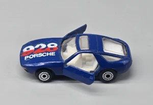 Zee Zylmex PORSCHE 928 Diecast Blue P376 1:64 Good Condition Hong Kong - Picture 1 of 5