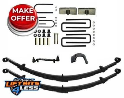 Kit de elevación de suspensión Skyjacker D400AK de 4" para camioneta Dodge W100/W200 1961-74 4x4 Foto 1 de 2