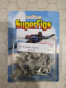 Old Glory SuperFigs 28mm Civilian Pack #3 Pack New - Picture 1 of 1