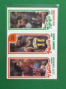 1980-81 Topps Basketball #161 114 125 Cliff Robinson Johnny Davis Otis Birdsong - Picture 1 of 2