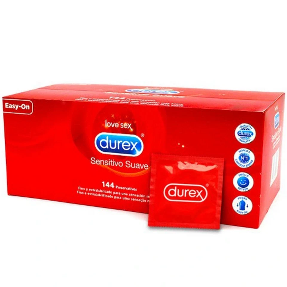 Durex Soft Sensitive Preservativi - 144 Pezzi (D-208304)
