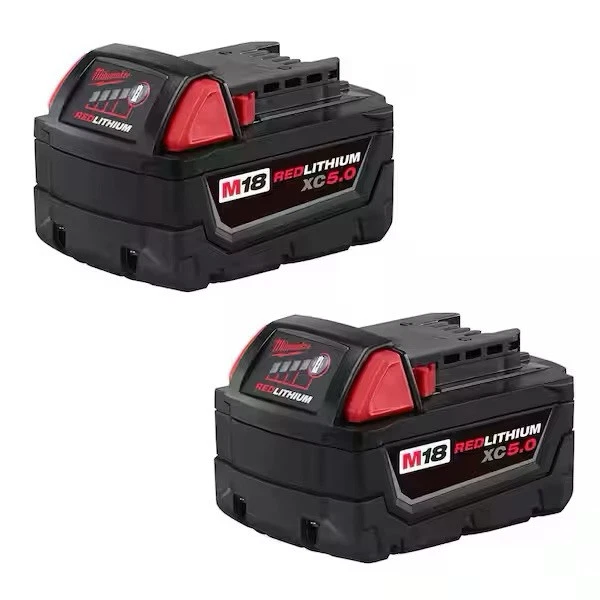 Milwaukee M18 RedLithium XC5.0 Battery Pack - Black (48-11-1852)