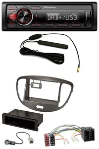 Pioneer MP3 DAB 1DIN AUX USB Autoradio für Hyundai i10 2008-2013 dunkelsilber - Bild 1 von 10