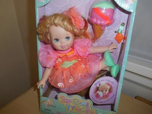 Bambola Sweet Treats Ice Cream Sweeties Rainbow Sherbet Mattel 2001 nuova sigillata - Foto 1 di 13