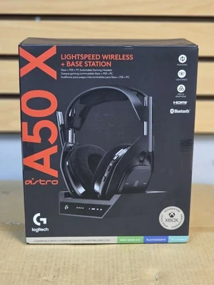 Sealed box Logitech ASTRO A50 X Wireless Gaming Headset & Base Station - Image 1 of 4