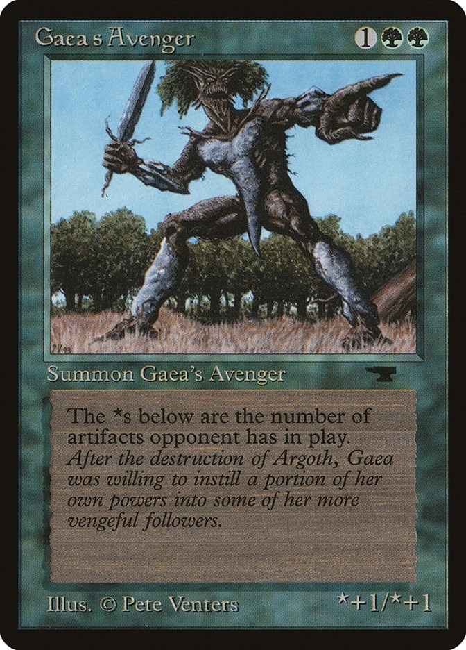 MTG Gaea's Avenger  - Antiquities #33 - Image 1 of 1