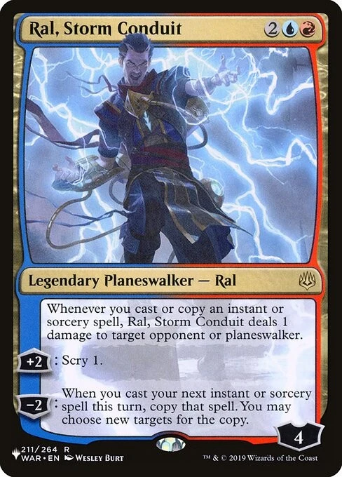 Ral, Storm Conduit - The List Reprints - R - #211/264 - NM - Image 1 of 1
