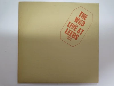 THE WHO ''LIVE AT LEEDS'' VERY RARE U.K COPY 2406001 (1977) ALL INSERTS EX SOUND - Image 1 of 4