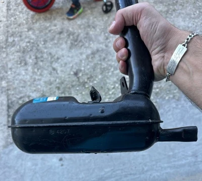 Marmitta ORIGINALE PIAGGIO NUOVA Vespa PK 125 XL V HP 125V FL2  FONDO MAGAZZINO - Immagine 1 di 4