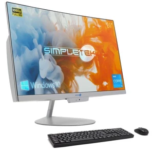 Aio Tout en Un i3 24 " Full HD Victoire 10 RAM 4GB SSD 120GB Ordinateur PC Fixe - Afbeelding 1 van 11