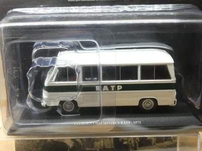 CITROEN CH 14 MINIBUS RATP 1972  N°25 1/43éme IXO Neuf Boite Origine - Photo 1/4