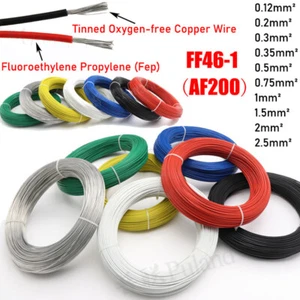 FF46-1 PTFE Cable Traffic Inductive Loop Vehicle Detector Wire 0.12mm²~2.5mm² - Picture 1 of 9