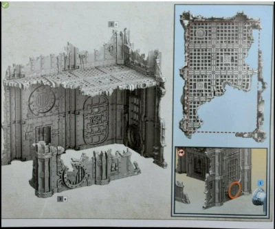 Storage Fane B Warhammer 40K Terrain Ruins Hivestorm Volkus Indomitus Command - Image 1 of 2