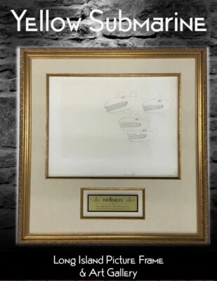 Original 1968 Beatles Yellow Submarine Production Drawing University Whales 21T - Image 1 of 4