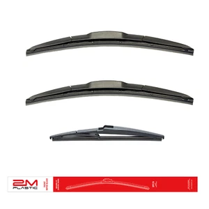 Front and Rear Windshield Wiper Blade For Toyota Venza 2009-2015 22" 26" 12" - Foto 1 di 7